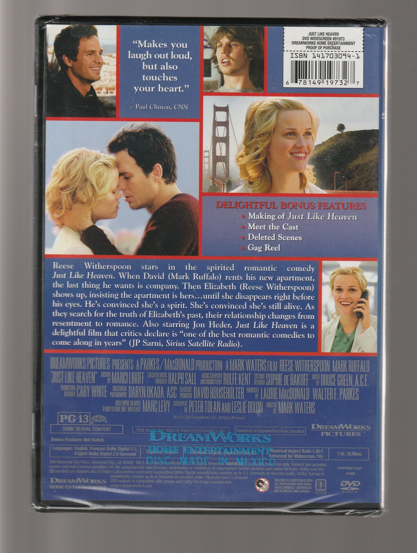 Just Like Heaven Comedy Comedy Drama Dark Comedy dark fantasy Drama Movies Romance Romantic Comedy Movie