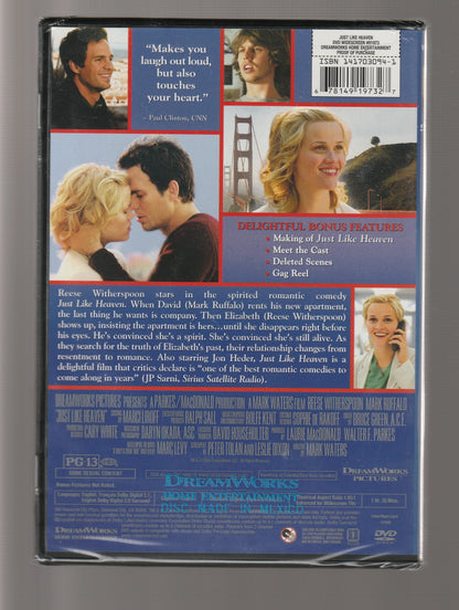 Just Like Heaven Comedy Comedy Drama Dark Comedy dark fantasy Drama Movies Romance Romantic Comedy Movie
