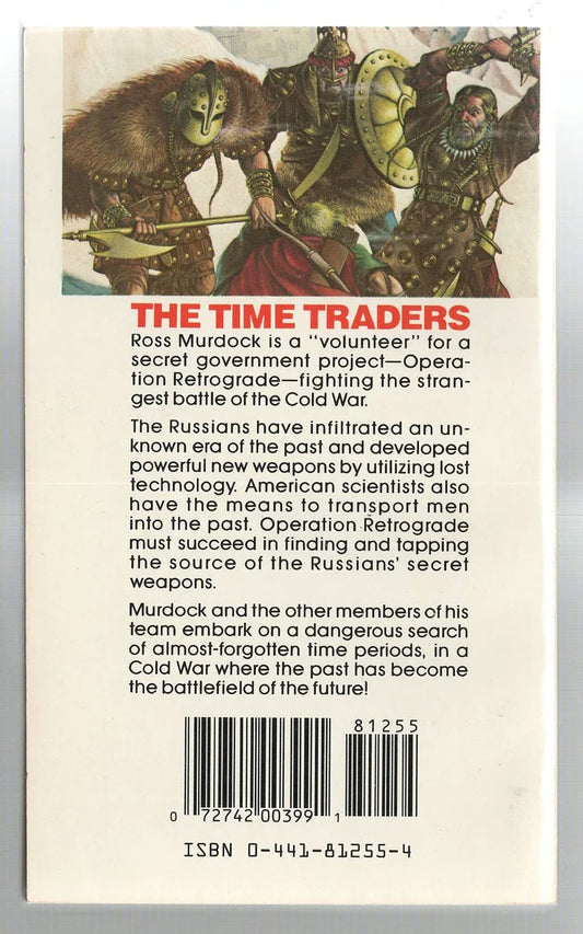 The Time Traders Adventure science fiction Science Fiction Fantasy Time Travel used Books