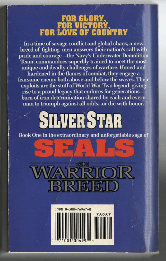 Silver Star Action Military Fiction used War Books