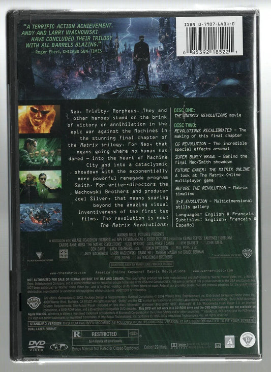 The Matrix Revolutions