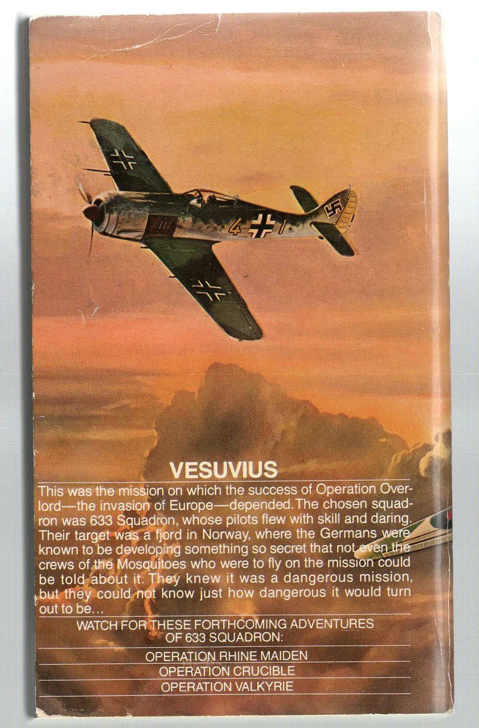 633 Squadron historical fiction Military Fiction used War World War 2 Books