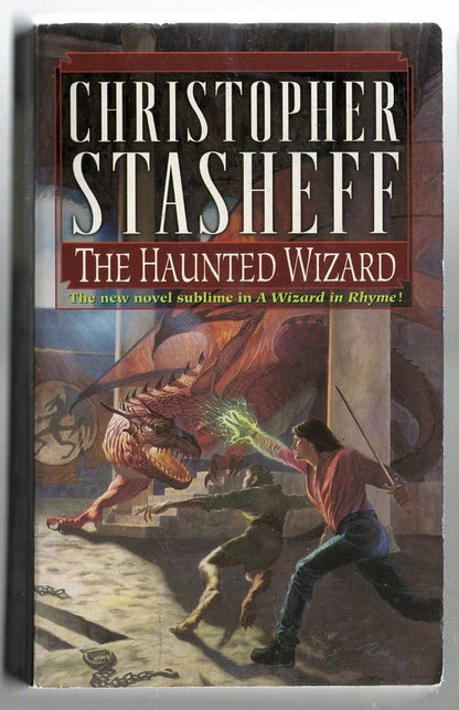The Haunted Wizard dragons Epic Fantasy fantasy High Fantasy used Books
