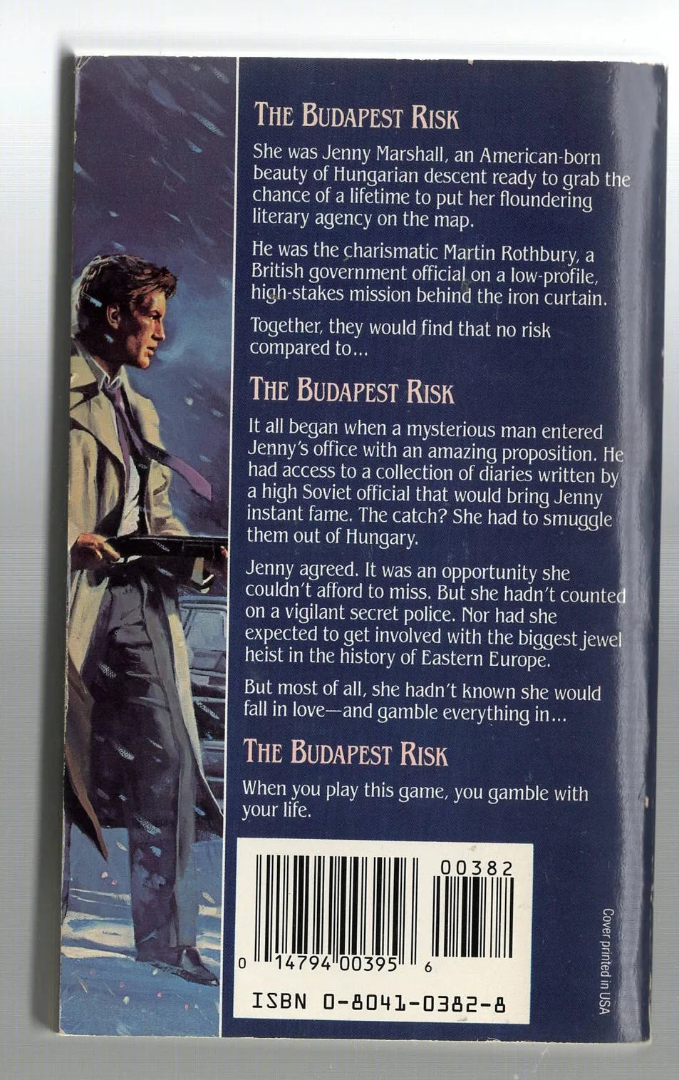 Budapest Risk mystery Suspense used Books