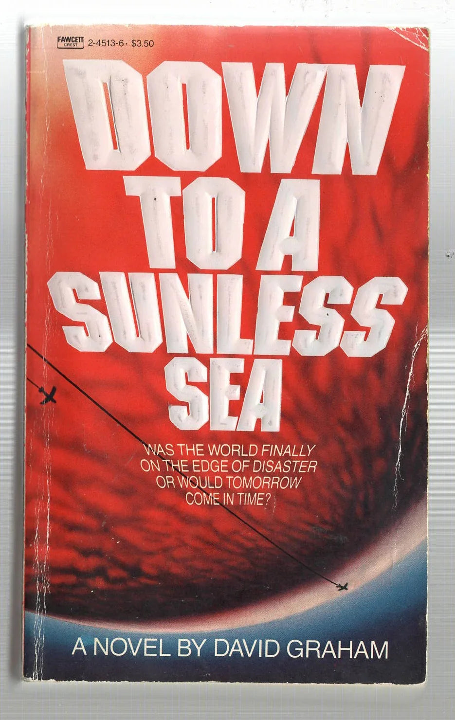 Down to a Sunless Sea apocalypse Dystopia Post Apocalyptic science fiction thriller used War Books