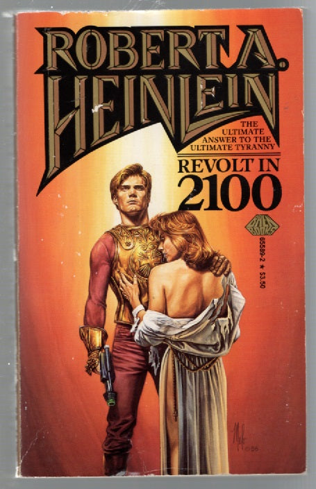 Revolt In 2100 Adventure science fiction Space Opera Books