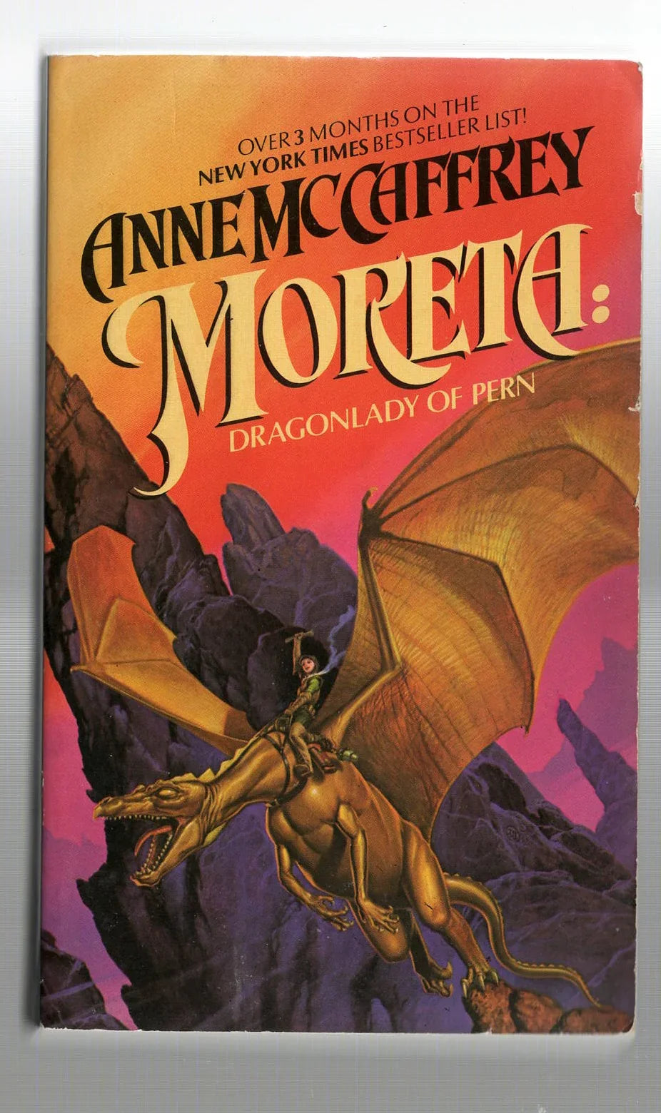 Moreta: Dragonlady of Pern Adventure dragons Epic Fantasy fantasy High Fantasy Romance used Young Adult Books