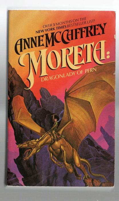 Moreta: Dragonlady of Pern Adventure dragons Epic Fantasy fantasy High Fantasy Romance used Young Adult Books