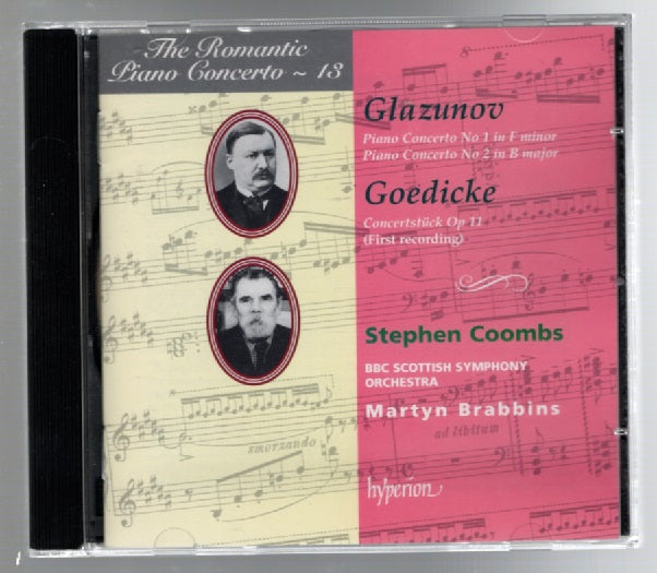 The Romantic Piano Concertos Classical Music CD