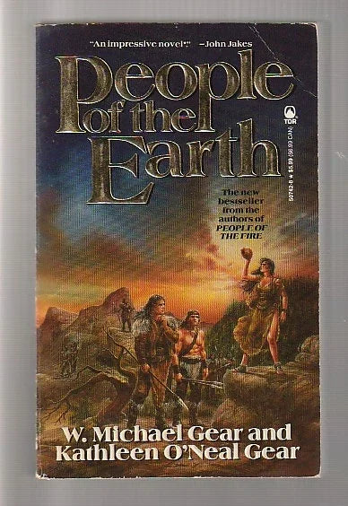People Of The Earth historical Historical Drama historical fiction Native American native american fiction paperback Prehistoric prehistoric fiction used Books