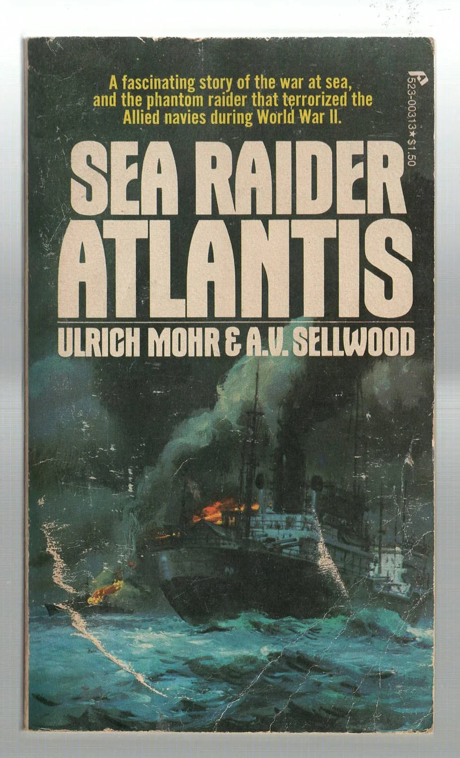 Sea Raider Atlantis Military Military History used Vintage World War 2 Books