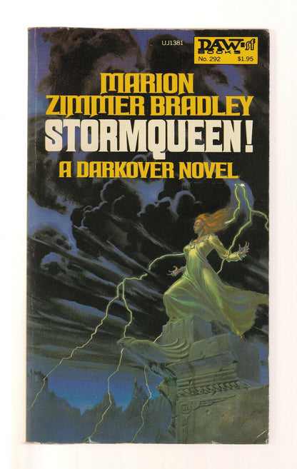 Stormqueen! fantasy fiction High Fantasy novel Novels paperback Paranormal Romance science fiction Science Fiction Fantasy Speculative Fiction used Vintage Books