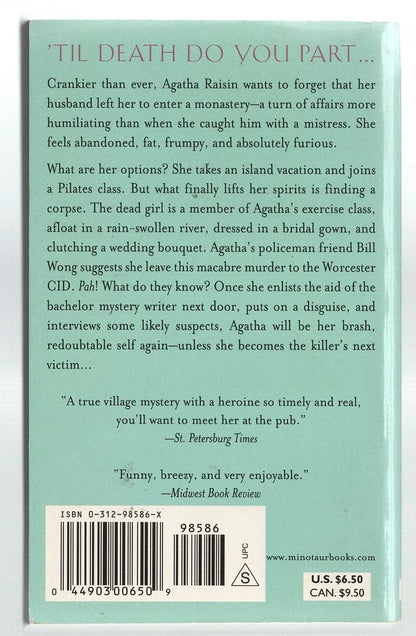 Agatha Raisin and the Day the Floods Came British Literature Cozy Mystery crime Humor murder mystery mystery mystery thriller used Books