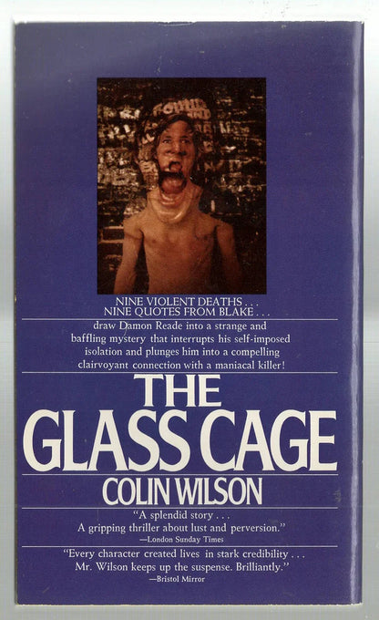 The Glass Cage Crime Fiction horror mystery thriller used Vintage Books