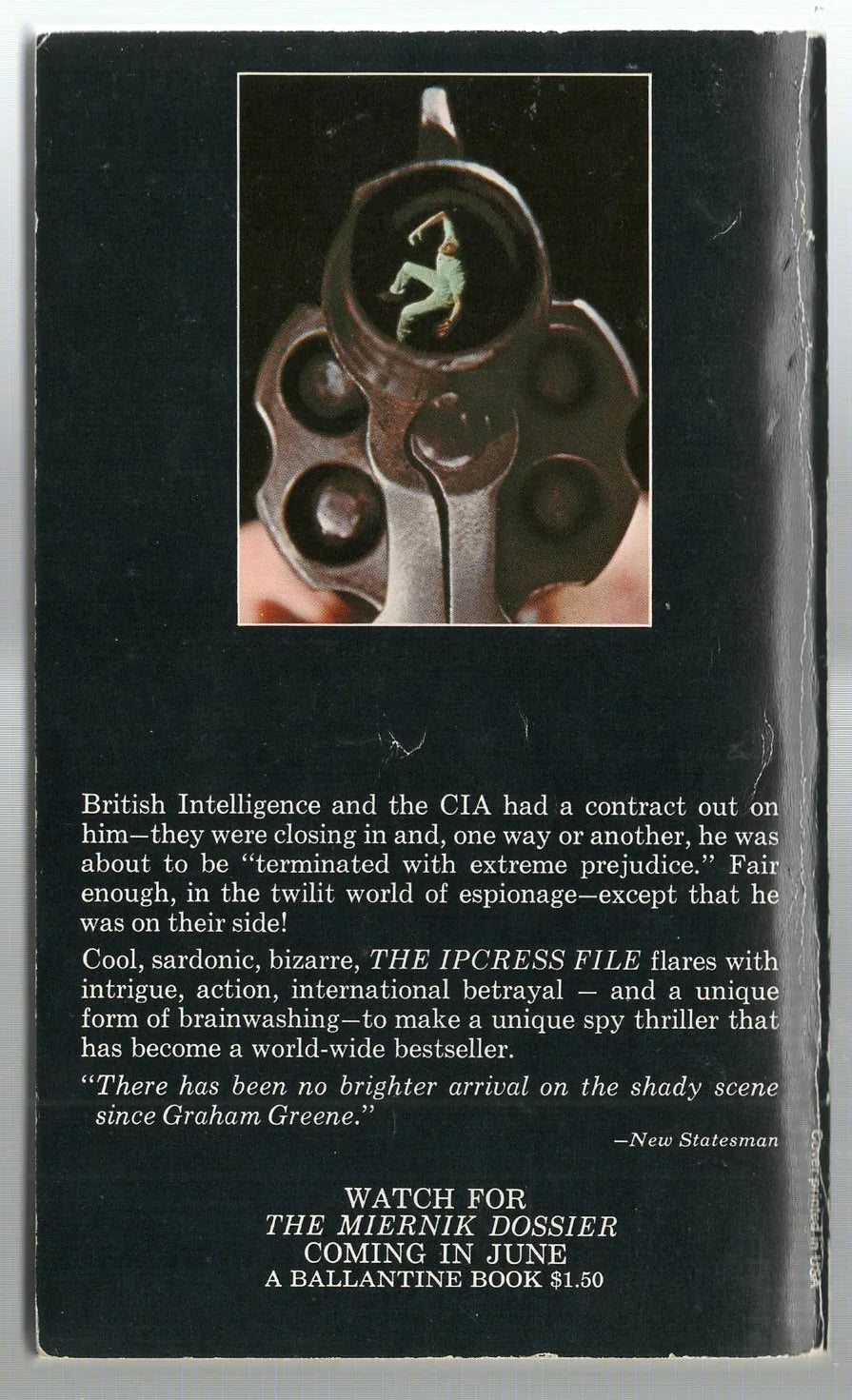 The Ipcress File British Literature Espionage mystery mystery thriller Spy Thriller thriller used Books