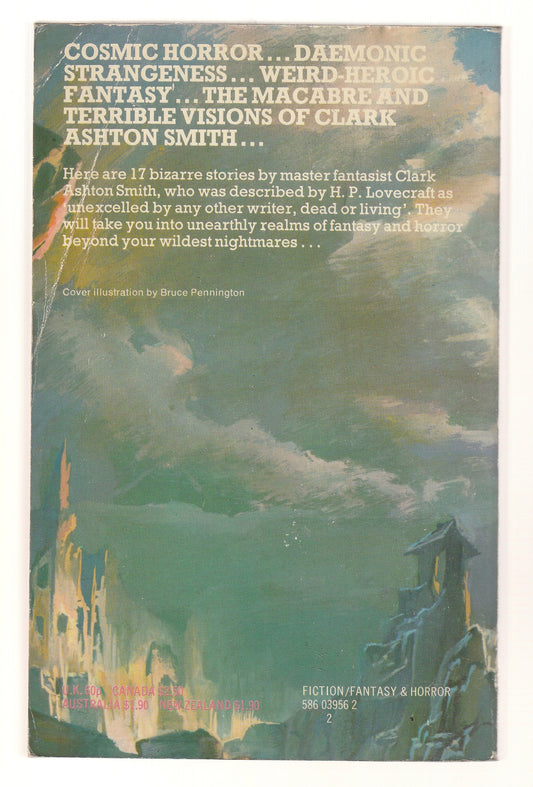 The Abomination Of Yondo anthology cosmic horror gothic-horror horror paperback paranormal horror Psychological Horror sci-fi horror science fiction Short Stories Short Story Collection used Vintage vintage horror vintage paperback Books