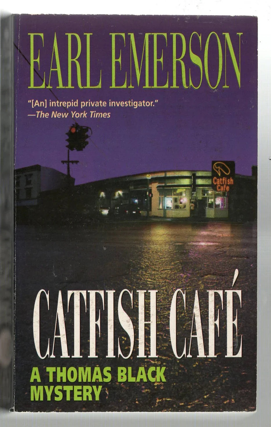 Catfish Cafe Detective Fiction mystery Seattle used Books