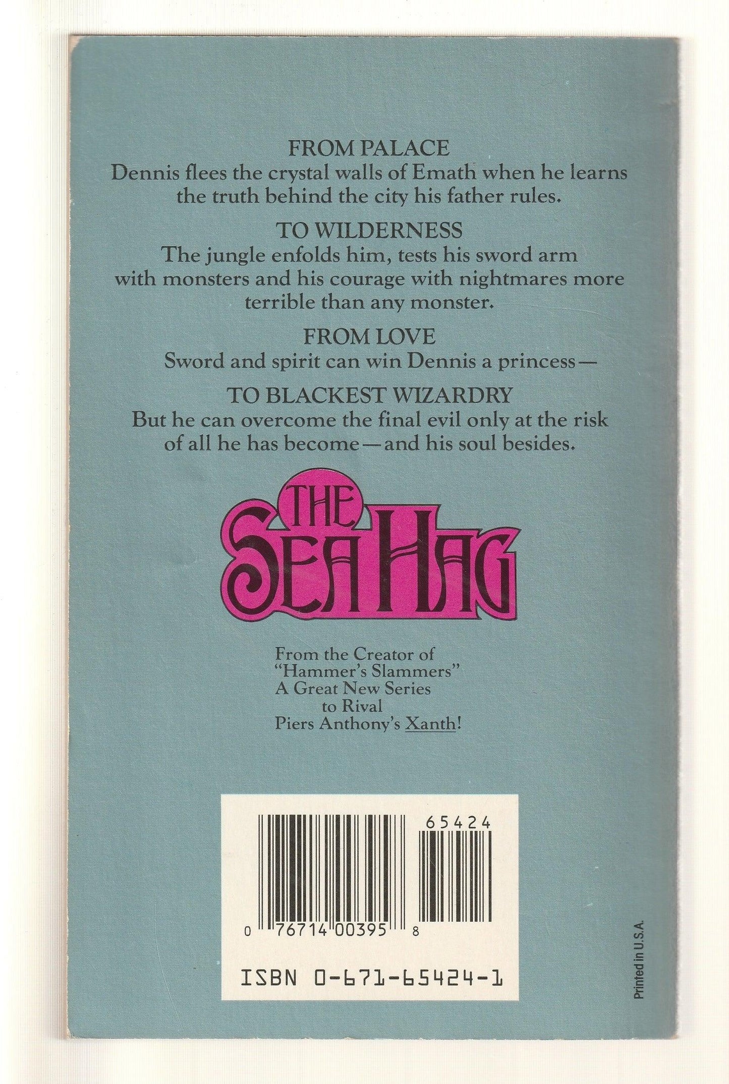 The Sea Hag fantasy High Fantasy paperback Sci-Fi science fiction Science Fiction Fantasy used Books