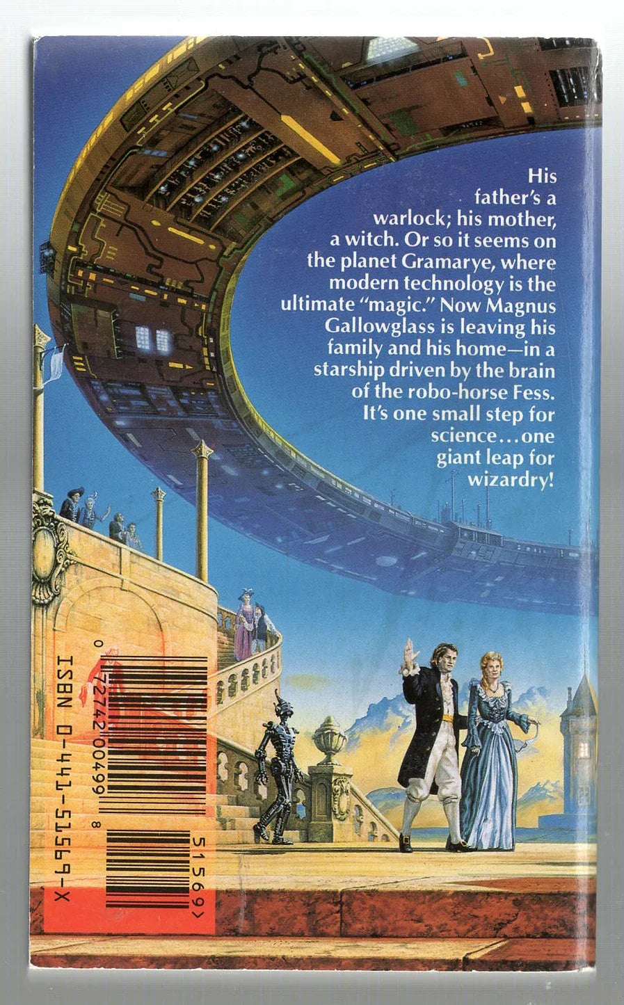 A Wizard in Absentia Adventure fantasy Science Fiction Fantasy used Books