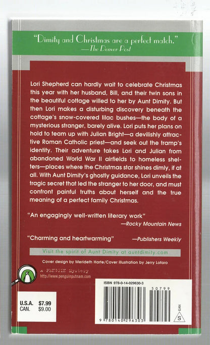 Aunt Dimity's Christmas British Literature Cozy Mystery fantasy mystery Paranormal used Books