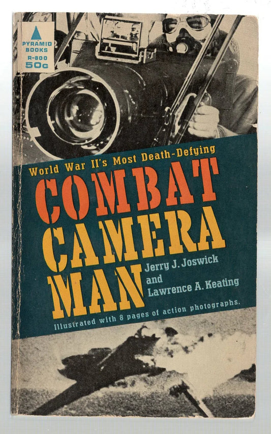 Combat Camera Man used Vintage War World War 2 World War Two Books