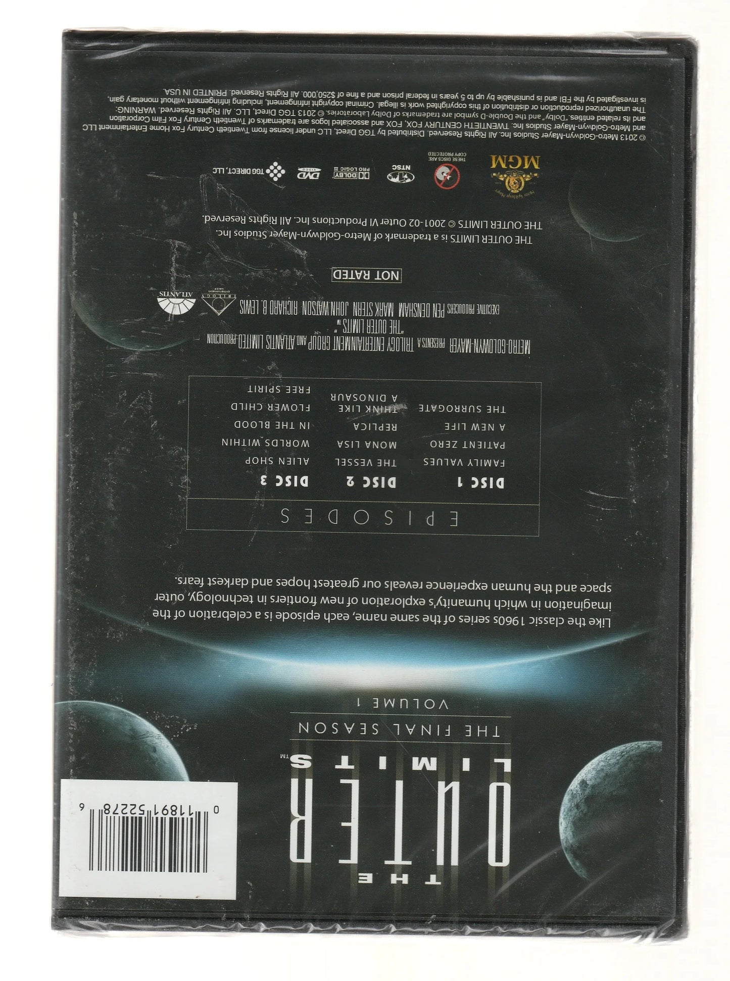 The Outer Limits The Final Season Volume 1