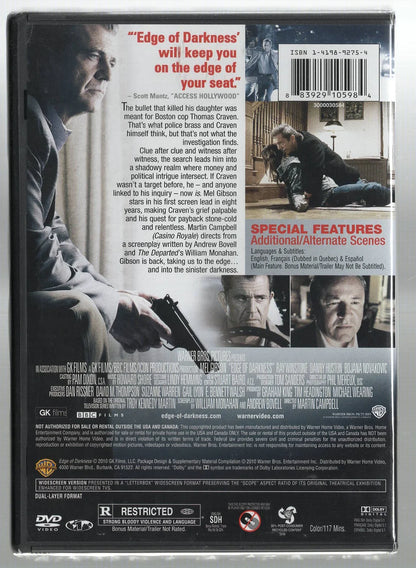 Edge of Darkness Action Action Thriller Crime Fiction Movies Suspense used Movie