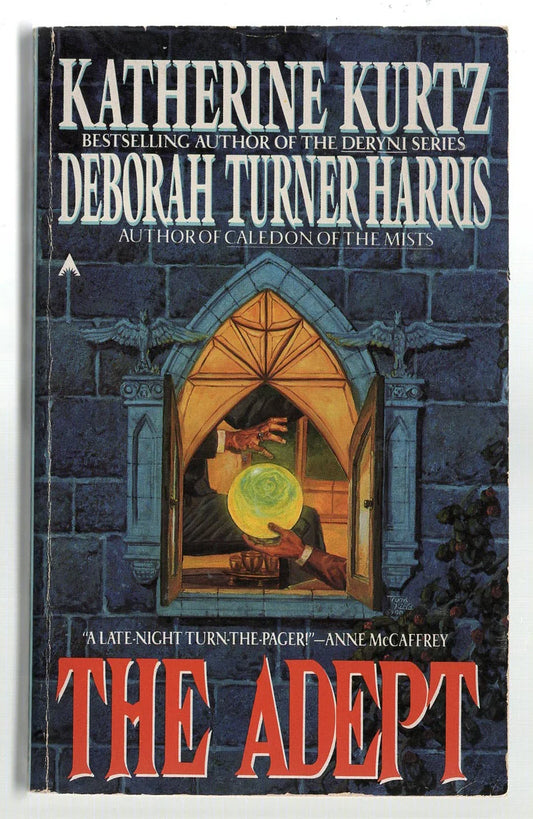 The Adept fantasy historical fiction magic mystery Paranormal Urban Fantasy used Books