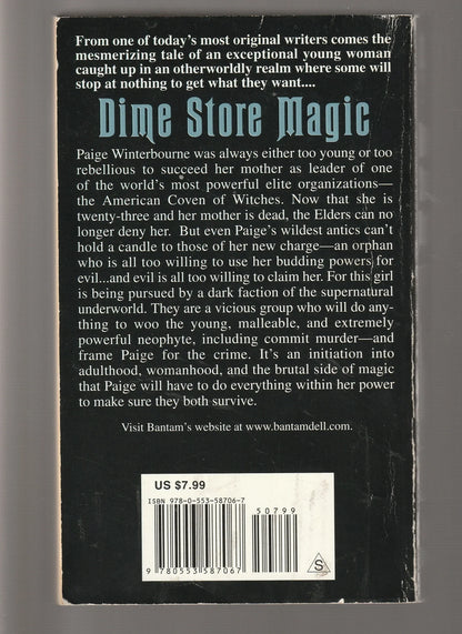 Dime Store Magic fantasy paperback Paranormal Paranormal Mystery Paranormal Romance Romance science fiction Science Fiction Fantasy Urban Fantasy used witch Witches Books