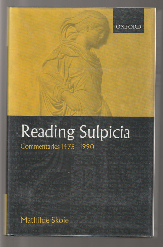 Reading Sulpicia classic literature Hardback Hardcover Nonfiction Poetry used Books
