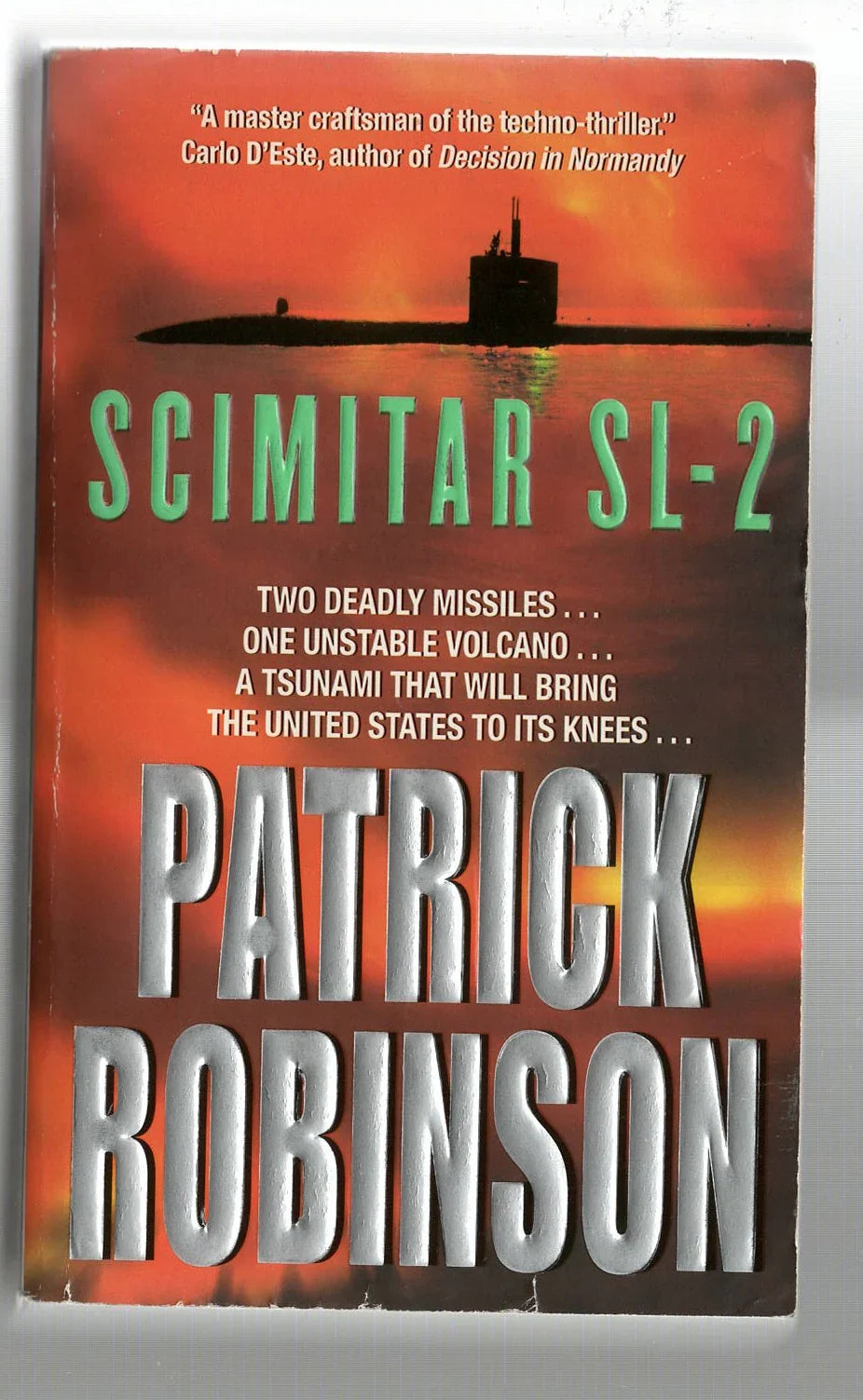 Scimitar SL-2 Espionage Military Fiction mystery thriller thriller used War Books