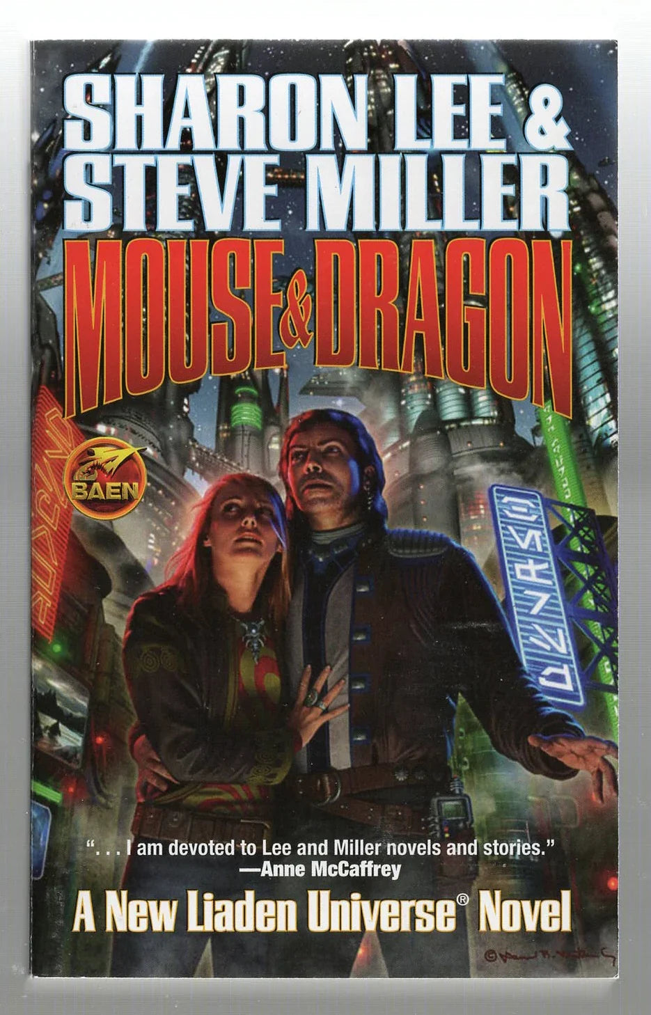 Mouse & Dragon Romance science fiction Science Fiction Fantasy Space Opera used Books