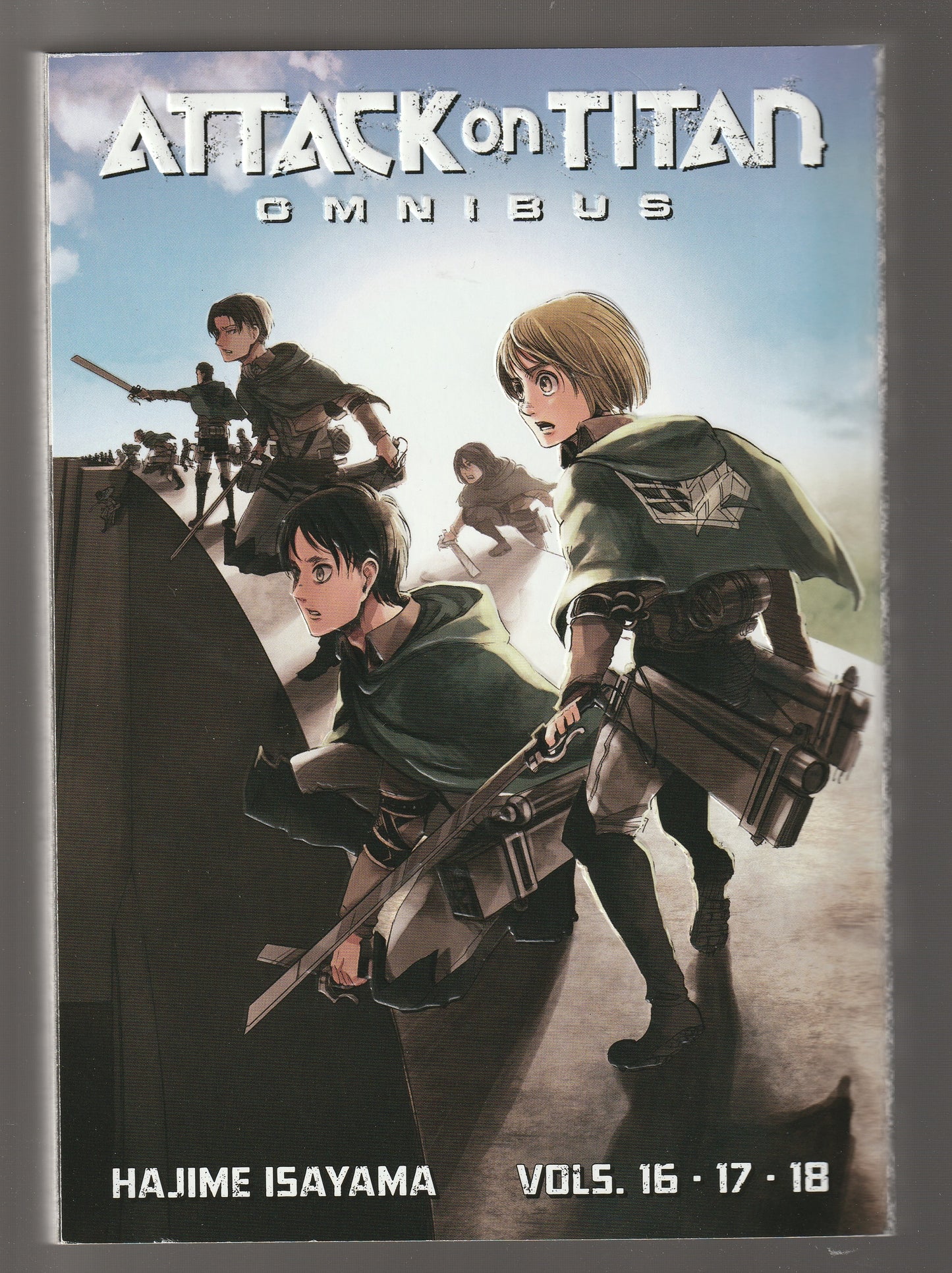 Attack On Titan Omnibus volumes 16-17-18