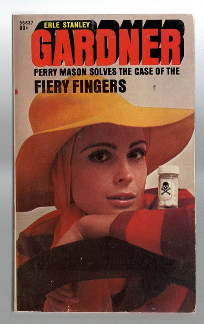The Case of the Fiery Fingers Crime Fiction Detective Fiction Legal Thriller mystery used Vintage Books