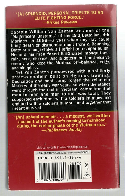 Don't Bunch Up: One Marine's Story History Military History Military Non-Fiction used Vietnam War Books