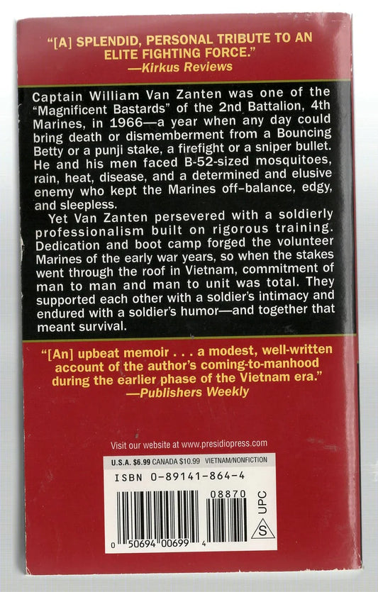 Don't Bunch Up: One Marine's Story History Military History Military Non-Fiction used Vietnam War Books