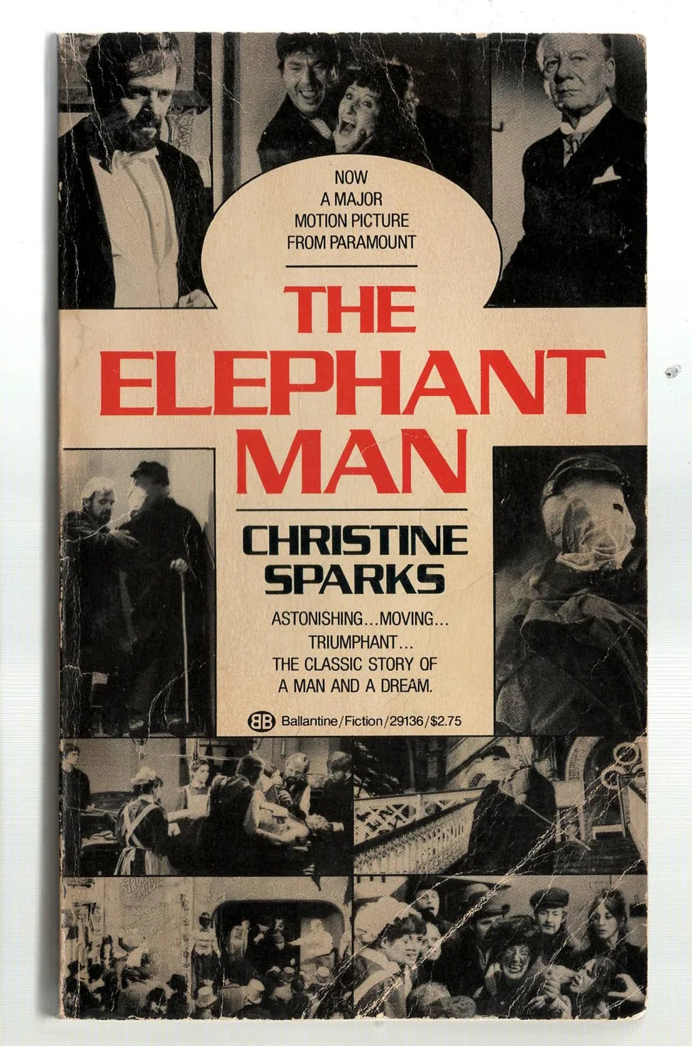 The Elephant Man biography Classic Drama historical horror Literature Nonfiction used Vintage Books