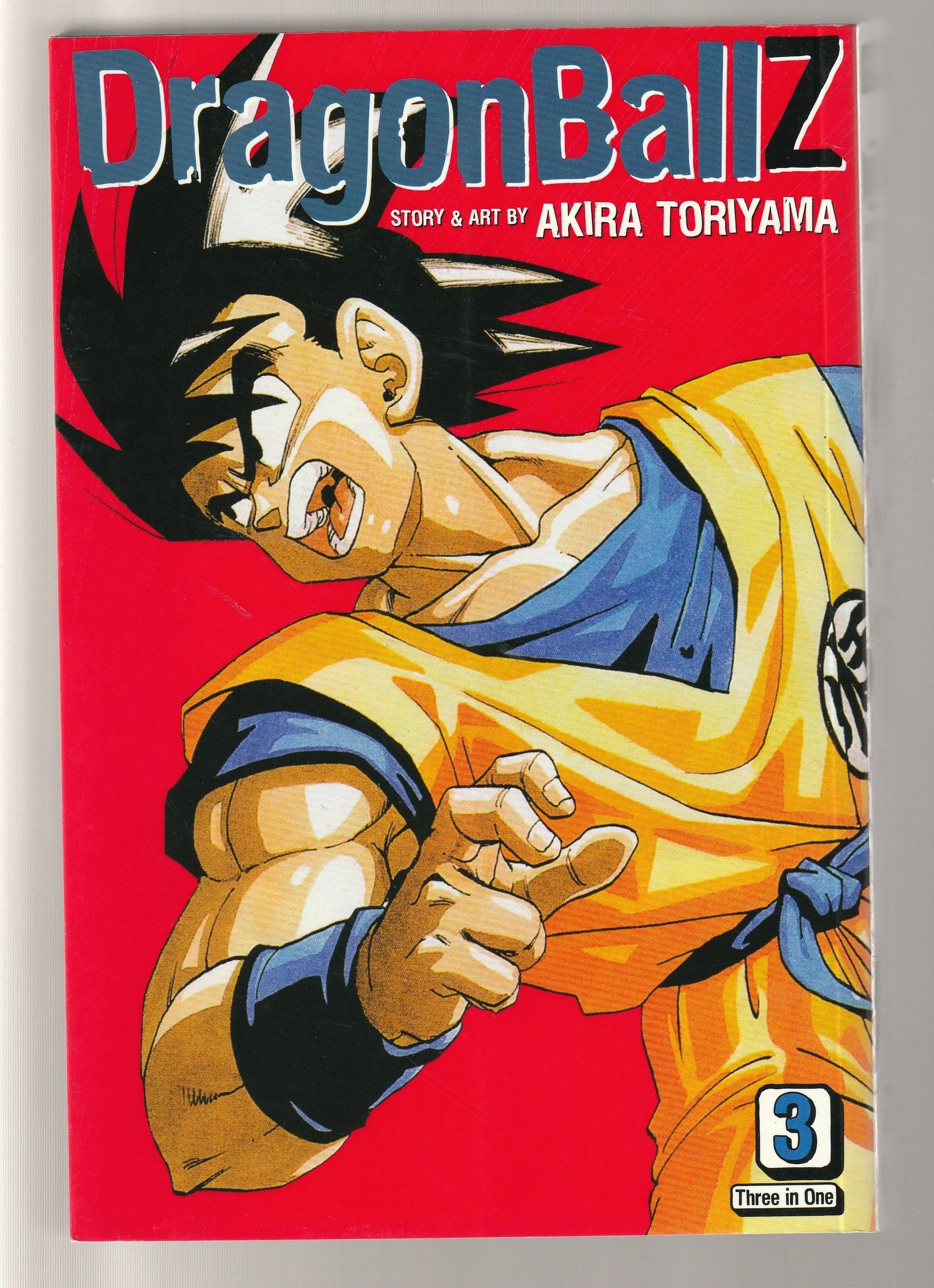 Dragon Ball Z Three in one Volume 3 Action Adventure Comic Book comics fantasy Graphic Novels Manga paperback science fiction shonen shonen jump Books