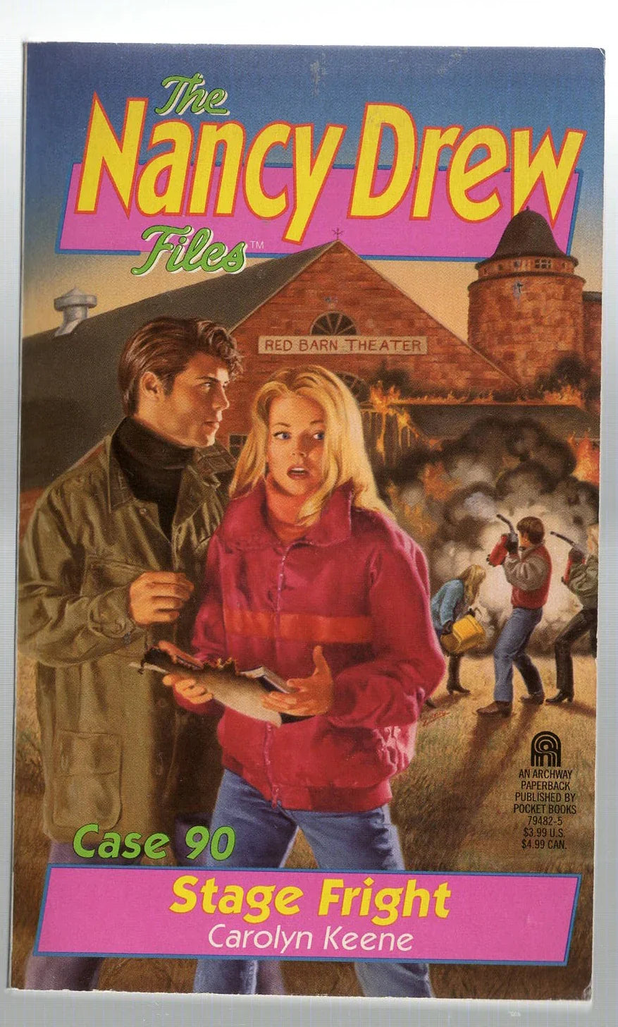 Stage Fright mystery used Young Adult Books