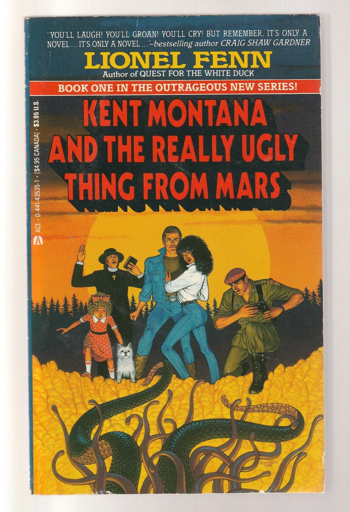 Kent Montana And The Really Ugly Thing From Mars