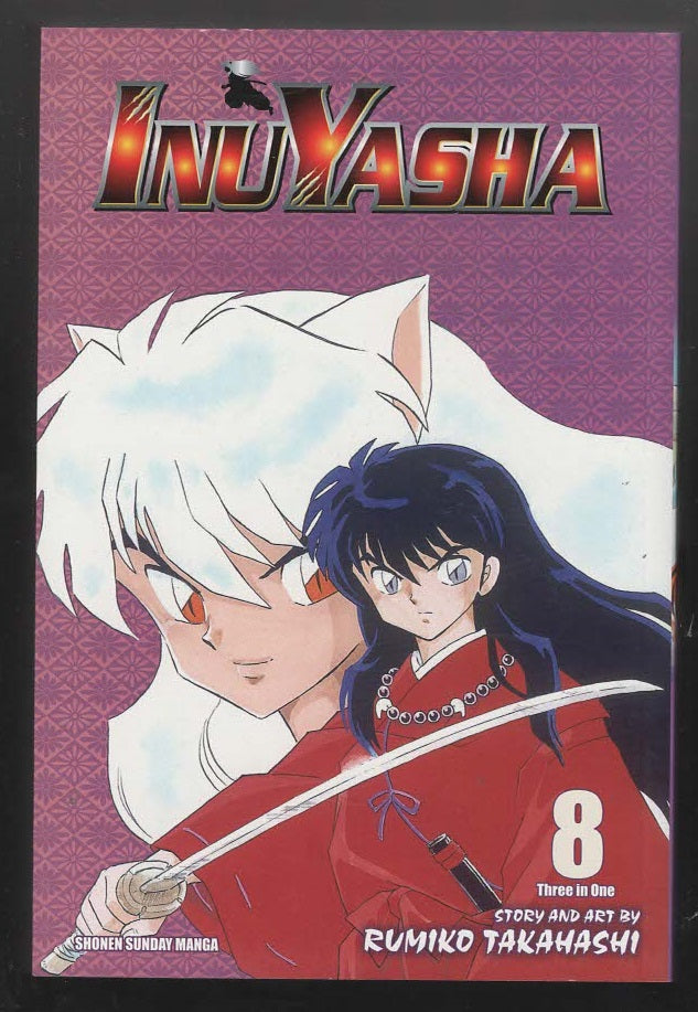 Inu Yasha Viz Big Edition vol. 8 Action Adventure fantasy Graphic Novels historical fiction Manga Romance science fiction Teen Time Travel Young Adult Books