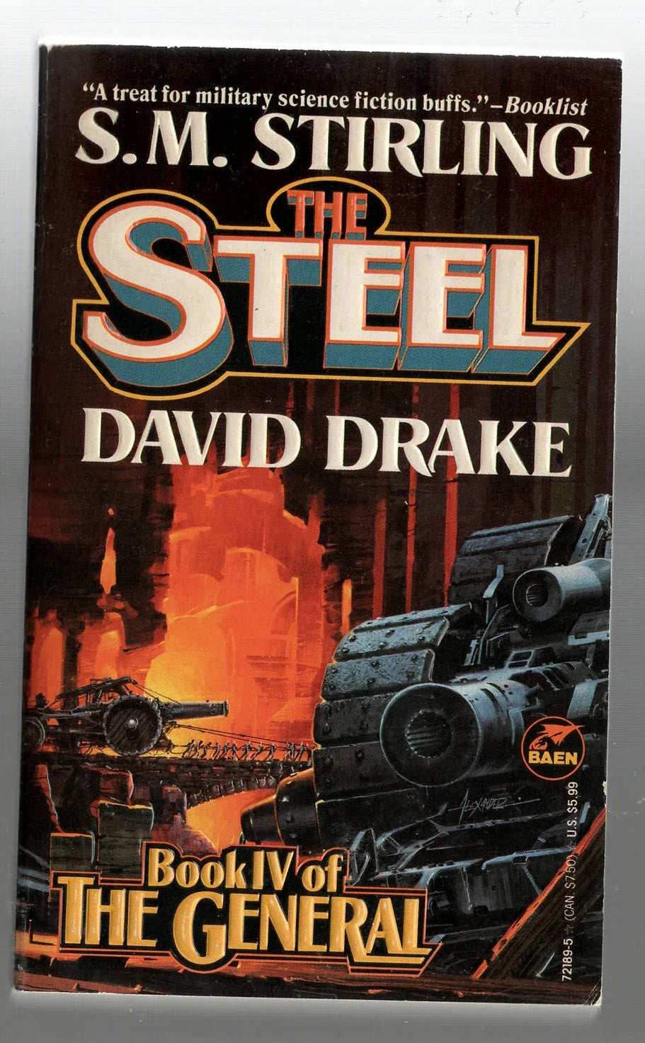 The Steel Adventure Military Fiction Military Science Fiction science fiction used War Books