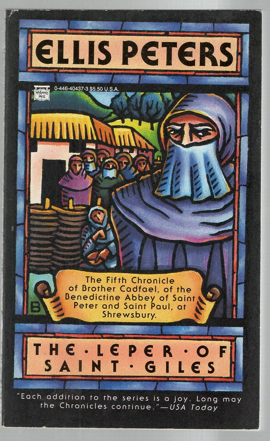 The Leper of Saint Giles Crime Fiction Detective Fiction historical fiction Medieval Fiction mystery used Books