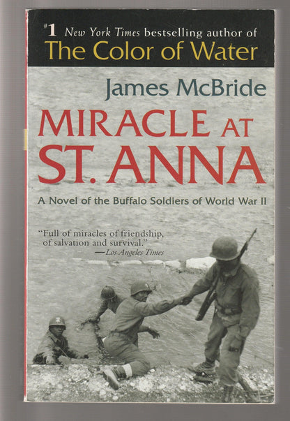 Miracle At St. Anna African American historical Historical Drama historical fiction italy Military Military Fiction paperback used War World War 2 World War Two Books