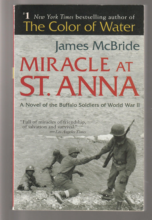 Miracle At St. Anna African American historical Historical Drama historical fiction italy Military Military Fiction paperback used War World War 2 World War Two Books