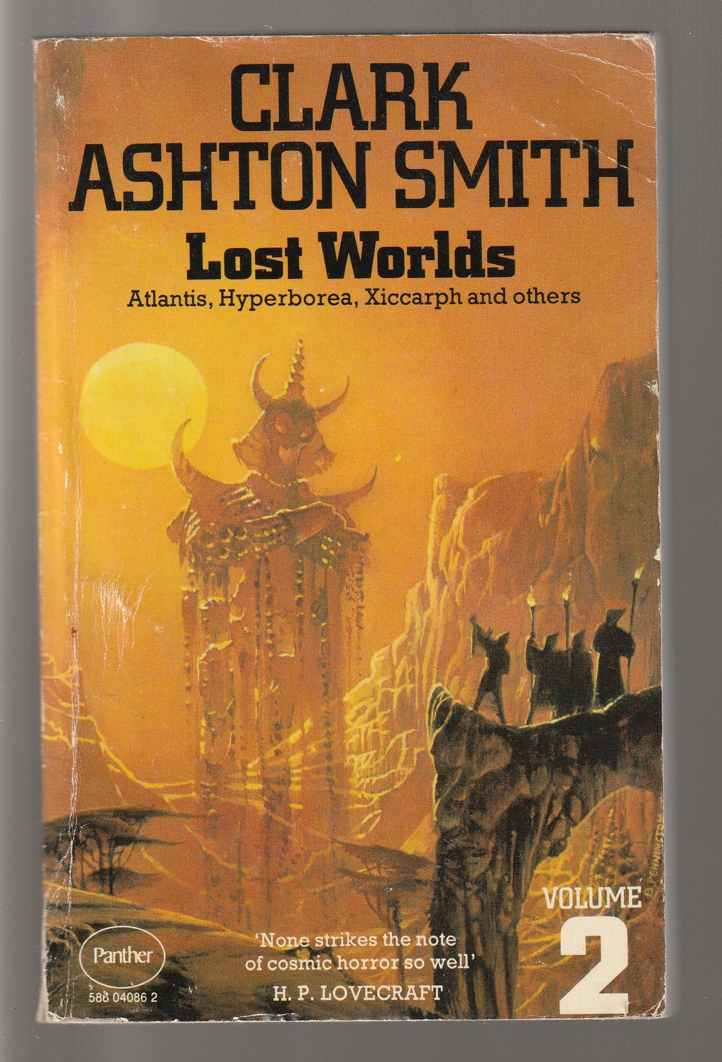 Lost Worlds Volume 2 anthology Collections cosmic horror gothic-horror horror paperback paranormal horror Psychological Horror Sci-Fi sci-fi horror science fiction Short Stories Short Story Collection used Vintage vintage fantasy vintage horror vintage paperback Books