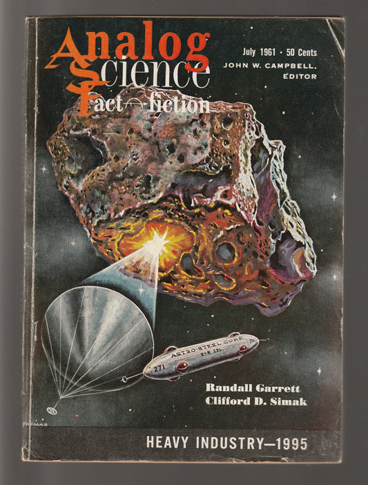 Analog Science Fact Fiction July 1961