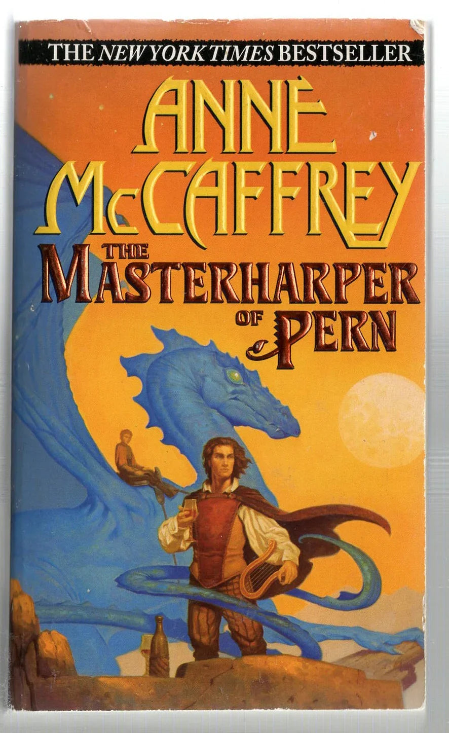 The Masterharper of Pern Adventure dragons fantasy science fiction Science Fiction Fantasy used Young Adult Books