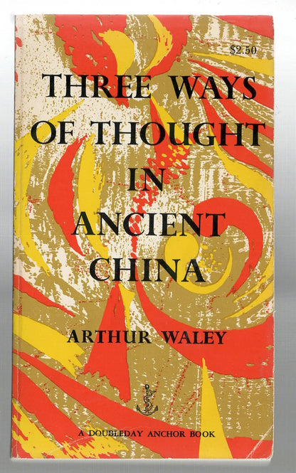 Three Ways of Thought in Ancient China History Nonfiction Philosophy Religion used Books