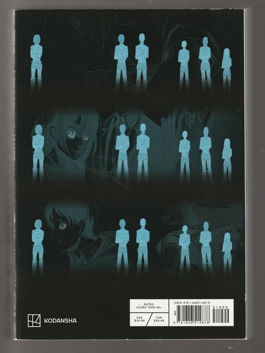 Attack On Titan Omnibus volumes 16-17-18